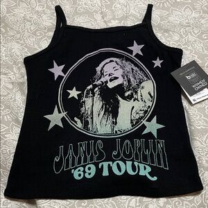 Women's Black Janis Joplin '69 Tour Camisole
